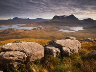 Loch Scionascaig, Assynt, Ecosse