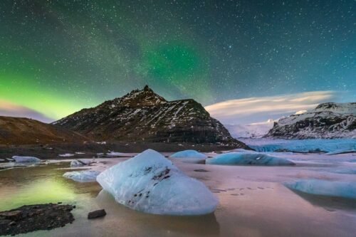 Svinafellsjokull, Islande