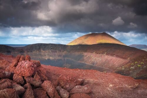 Caldeira, Timanfaya, Lanzarote