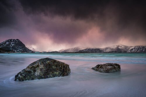 Orage de neige, Lofoten