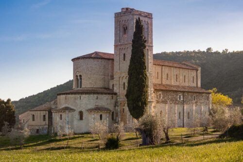 Abbaye de San Antimo, Toscane