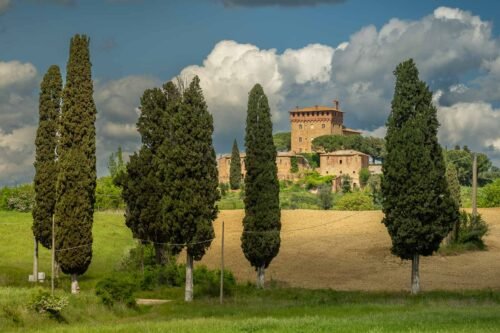 Vers Montepulciano, Toscane