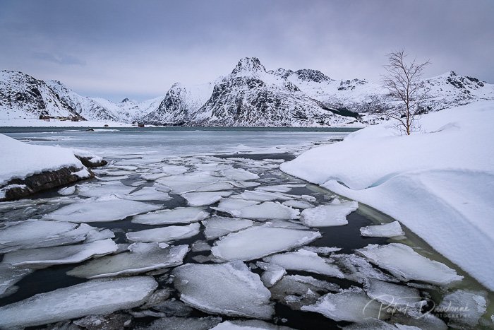 Fjord glacé, Lofoten