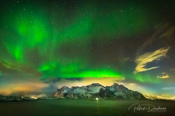 Aurore boréale, Lofoten