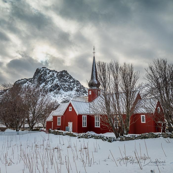 Eglise, Flakstadoya, Lofoten